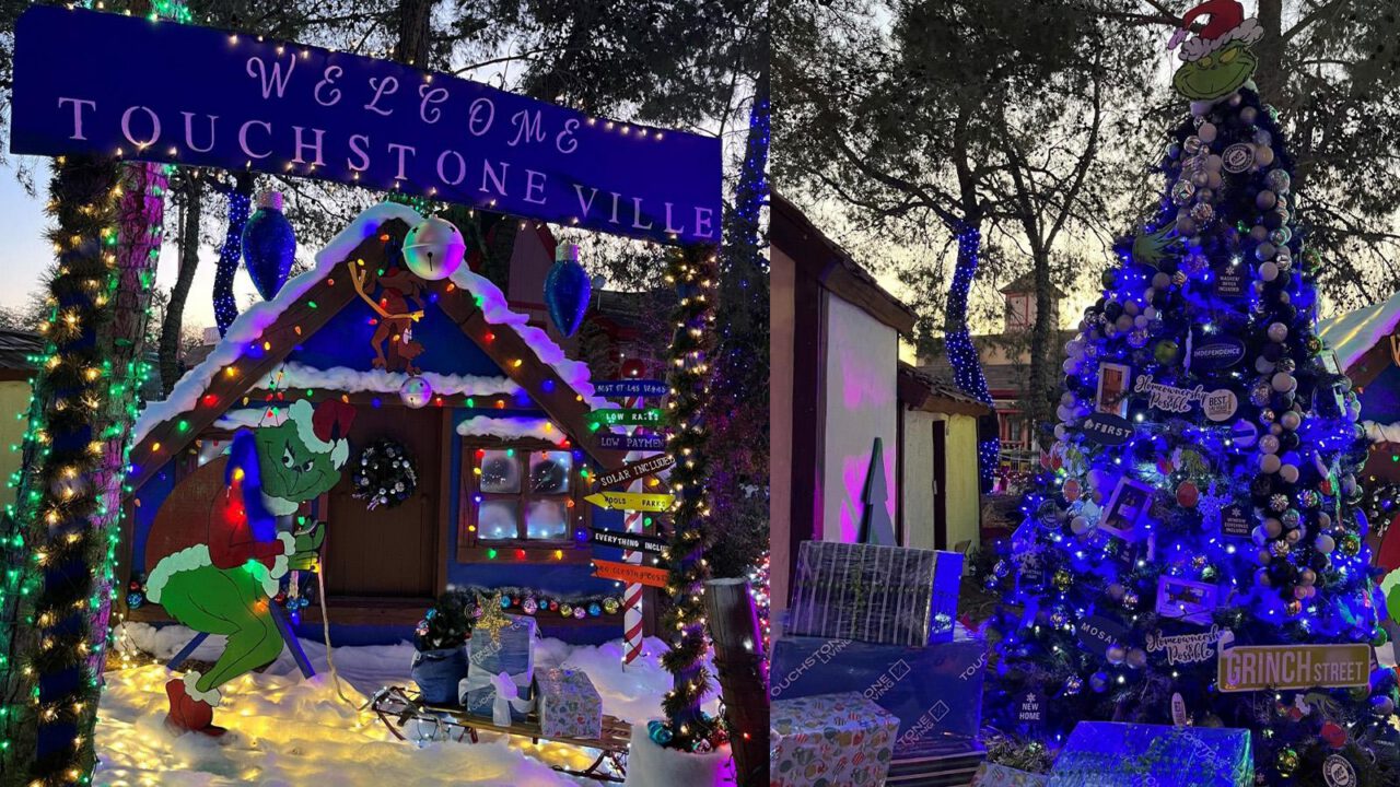 Welcome to Touchstoneville: Spreading Holiday Magic at the Magical Forest!